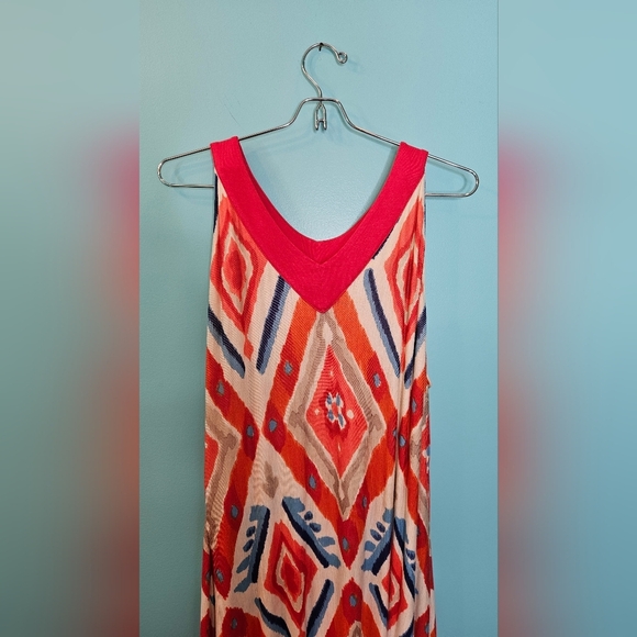 Chico's Ikat Sleeveless Maxi Dress - Picture 4 of 7